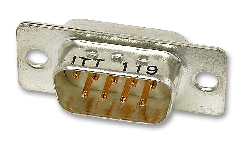 ITT Cannon Zdc37P Plug, D, T&d, 37Way