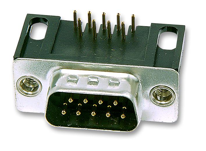 Itw Mcmurdo Sdc37Pntd Plug, D, Pcb, R/a, T&d, 37Way