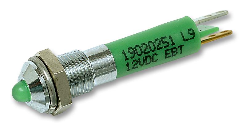 Cml Innovative Technologies 19000351 Led Indicator, 24V, Green