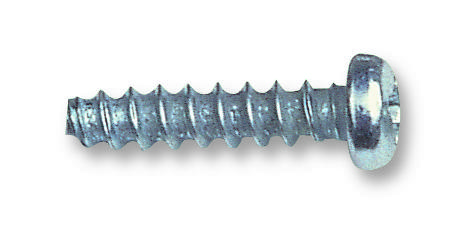 TR Fastenings N6 0.625 Prst60 Z100 Screw, Pan, Steel, #6X5/8, Bx100, Pk100