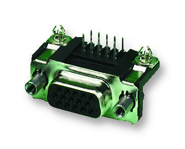 Amp Connectors / Te Connectivity 1734530-3 Socket, D, Pcb, High Density, 15Way