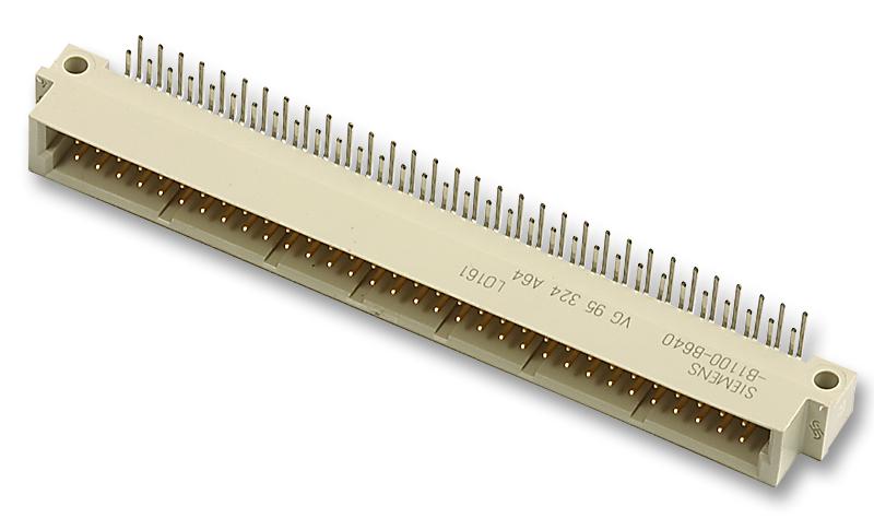 Amp Connectors / Te Connectivity V42254-B1200-B640 . Plug, Din41612, R/a, B, 64Way