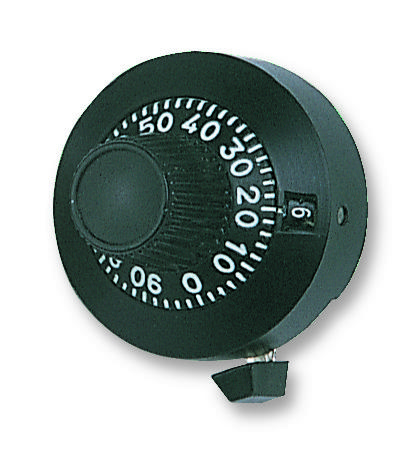 Vishay 11A41B10 Counting Dial, 11 Turns, 6.35mm