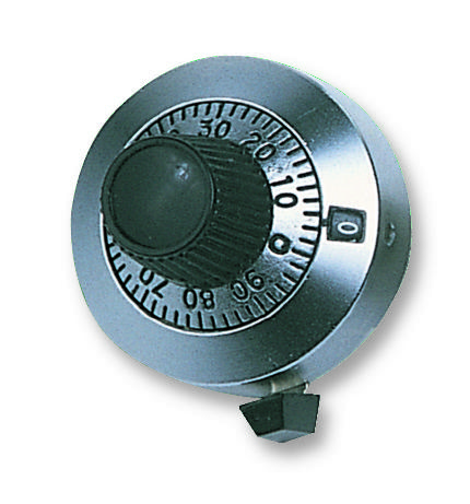 Vishay 11A11B10 Counting Dial, 11 Turns, 6.35mm