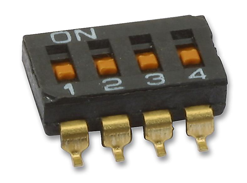 Omron Electronic Components A6S-4102-H Switch, Dip, Smd, 4Way