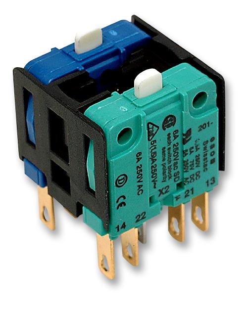 EAO 602-0000-00 Contact Block, 2No/2Nc