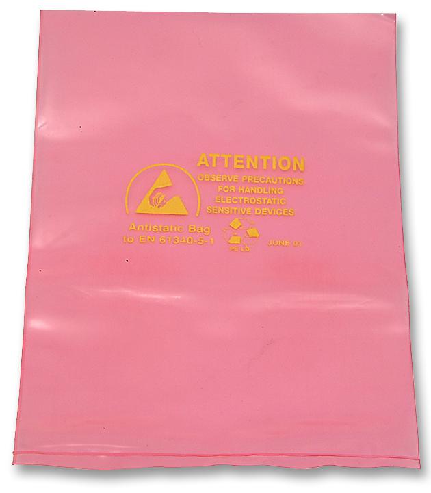 Multicomp Pro 001-0076 Pink Antistatic Bag, 508mm X 609.6mm