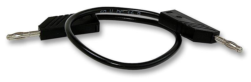 Hirschmann Test And Measurement 934058100 Test Lead, Blk, 250mm, 60V, 16A