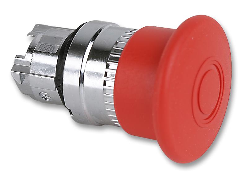 Telemecanique Sensors Zb4Bt4 Switch Head, 22mm, Mushroom, Red