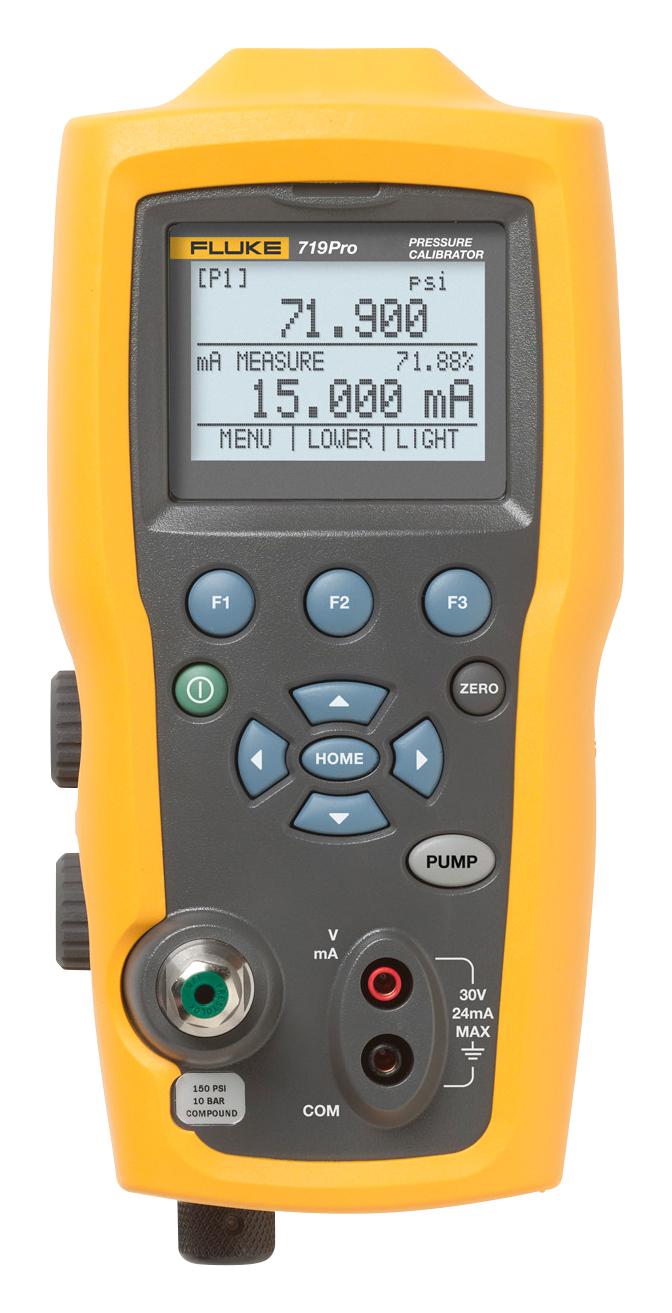 Fluke Fluke-719Pro-300G Pressure Calibrator, -12 To 300Psi