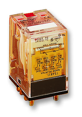 Omron Industrial Automation My4 220/240Acs Relay, 4Pdt, 250Vac, 30Vdc, 5A