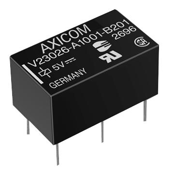 Axicom / Te Connectivity 3-1393774-5 Relay, Signal, Spdt, 150Vac, 125Vdc, 1A