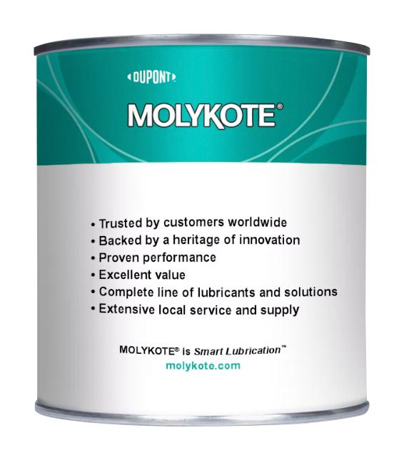 Molykote Molykote G-1056, 1Kg G-1056 Synthetic Grease, Can, 1Kg