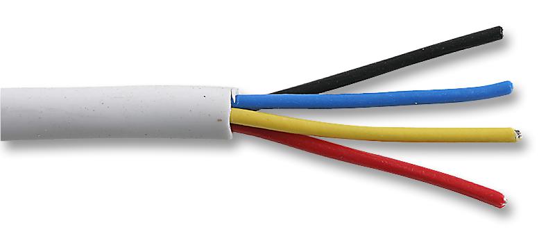 Pro Power Cbbr1239 Cable, Alarm, Pvc, 4Core, 100M