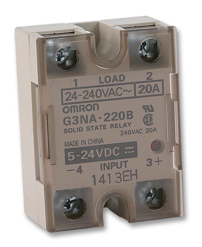 Omron Industrial Automation G3Na-220B 5-24Dc Ssr, 20A, 24V, 19Vac-264Vac