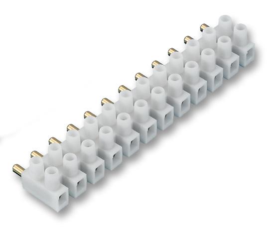 CamdenBoss Ctsn433/12/m Terminal Block, Barrier, 12Pos, 14Awg