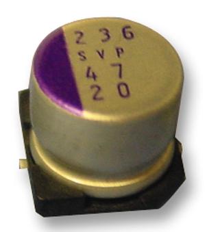 Sanyo 25Svp22M. Capacitor, 22Uf 25V