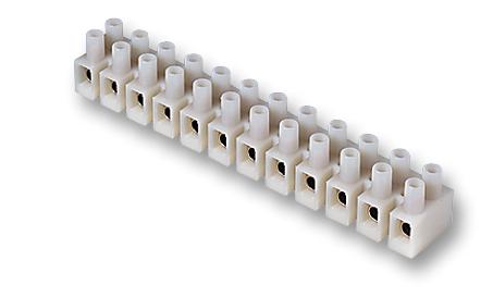 Multicomp Pa12 Terminal Block, Barrier, 12Pos