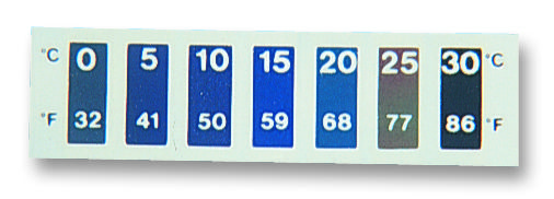 Thermindex 7 Level 2 Temperature Indicator, 0Â°C/30Â°C