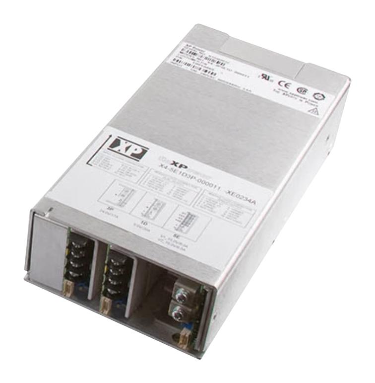 XP Power X4-3W Modular Power Supply, Config, 48Vdc/8.5A