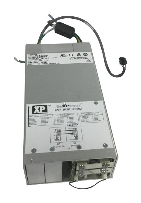 XP Power Xm7-3P2J2P Modular Power Supply, Config, 24Vdc, 17A