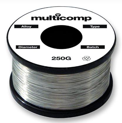 Multicomp 507-1082 Solder Wire, 60/40, 1.2mm, 250G