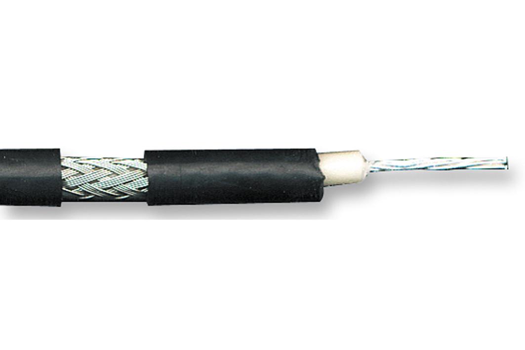 Belden Mrg1781.0050 Cable, Coax, Rg178Pe, Black, 50M