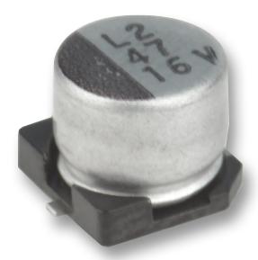 Multicomp Mceel10V477M8X10.5 Capacitor, 470Îf, 10V, Radial, Smd