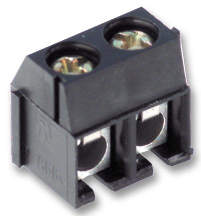 Weidmuller Pm5.08/3/90 Blk Terminal Block, Wire To Brd, 3Pos, 26Awg