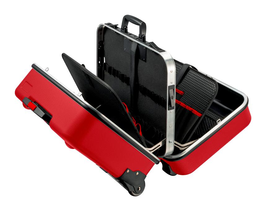 Knipex 98 99 15 Le Tool Case, 520 X 290 X 435mm, Abs, Red