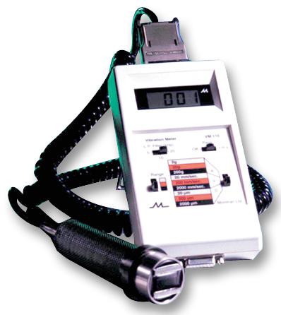 Monitran Vm110 Vibration Meter, 200G, 2000mm/sec