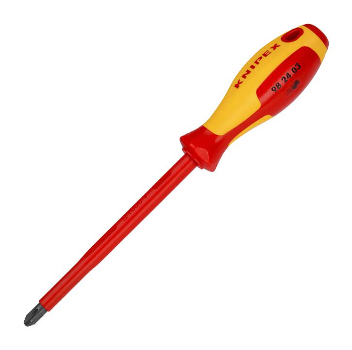 Knipex 98 24 03 Screwdriver, Phillips, #3, 270mm