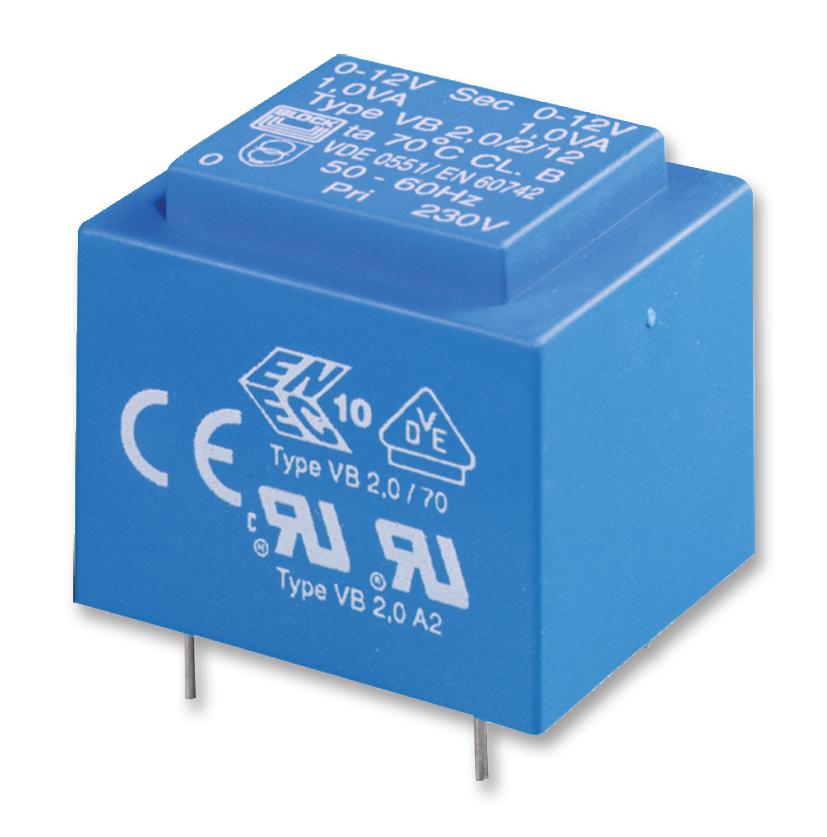 Block Vb 1.5/2/8 Transformer, 1.5Va, 2 X 8V