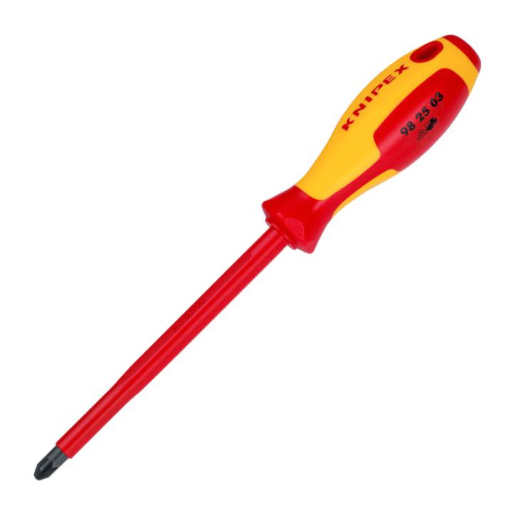 Knipex 98 25 03 Screwdriver, Pozidrive, Pz3, 270mm