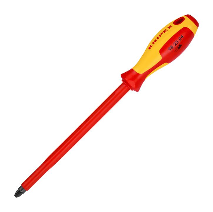 Knipex 98 25 04 Screwdriver, Pozidrive, Pz4, 320mm