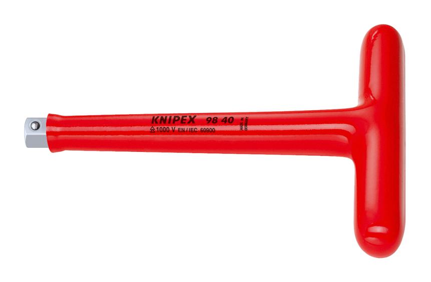 Knipex 98 40 T Handle, Square Drive, 1/2, 200mm