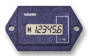 Curtis Instruments 17489701 Hour Meter, 700G, 12-48Vdc