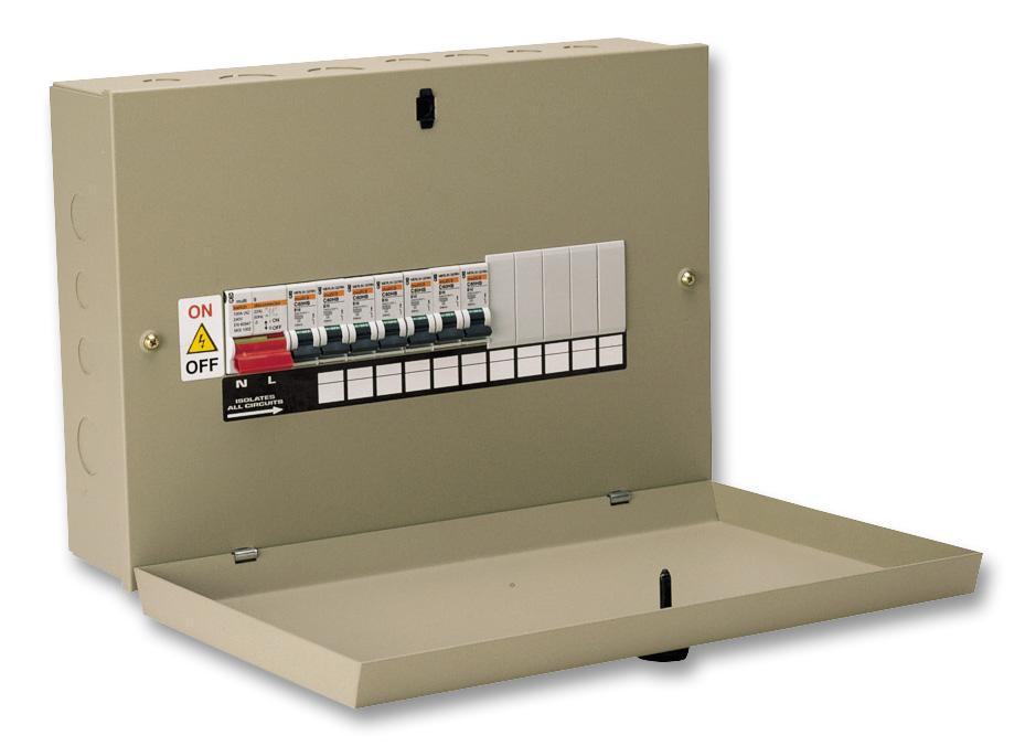 Schneider Electric Mgan6 Distribution Board, Type A, 6Way