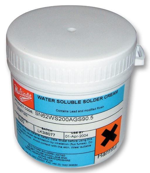 Multicore (Solder) 1303125 Solder Paste, Ws200, 500G