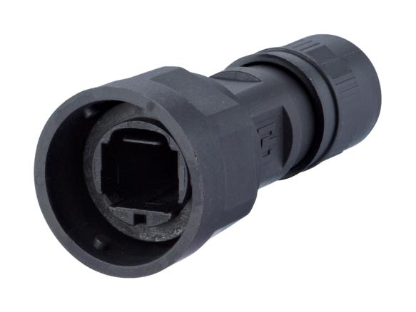 METZ CONNECTorect 1401015002Ke Connector Housing, Ip67 V1, Rj45 Plug