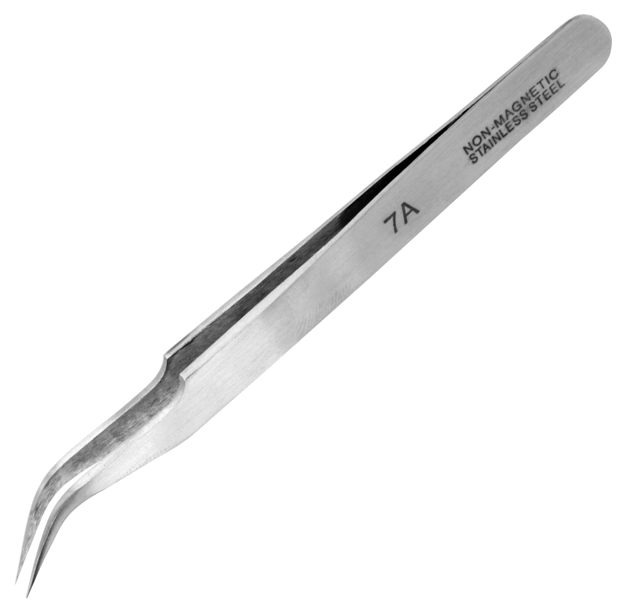 Multicomp Pro Mp012548 Tweezer, Curve, Pointed, Ss, 115mm