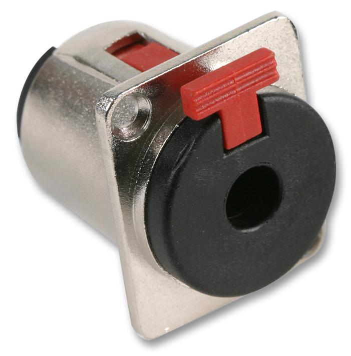 Pro Signal Psg01280 6.35mm Jack Socket, Locking, NIckel