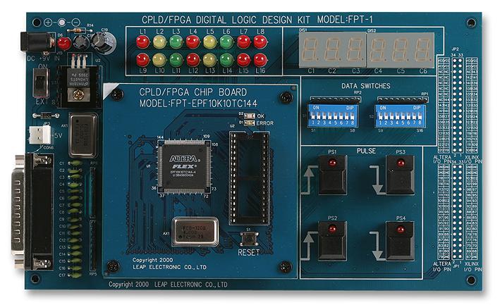 Leap Electronic Fpt-1+Fpt-Epf10K10Tc144 Cpld/fpga, Fpt-1, Experiment Board