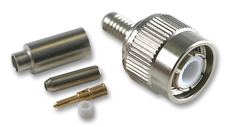 Radiall R143075000 Rf Coaxial, Tnc, Straight Plug, 50Ohm