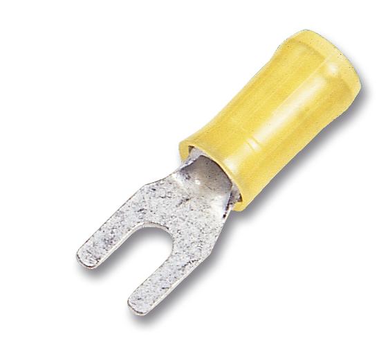 Amp Connectors / Te Connectivity 130625 Crimp Terminal, Spade, M6, Yellow