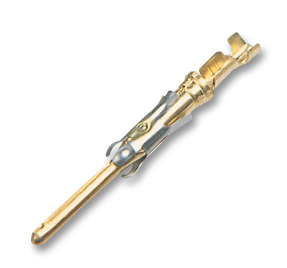 Amp Connectors / Te Connectivity 163086-2 Crimp Pin, Iii+, Gold