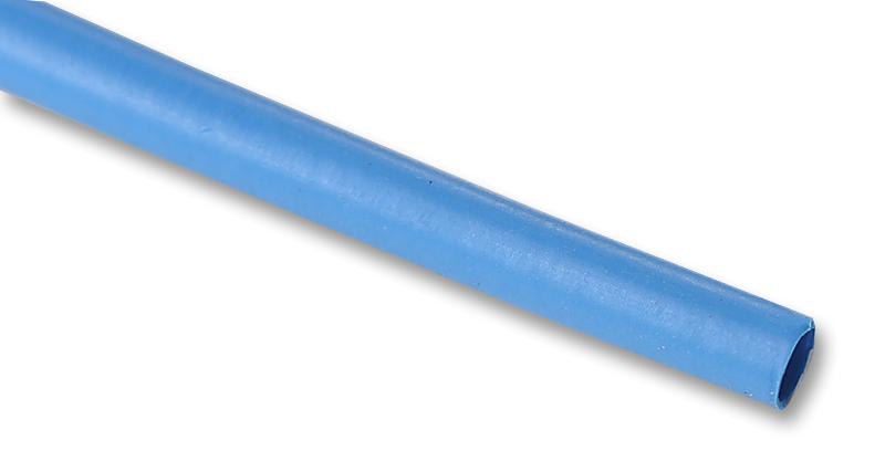 HellermannTyton 300-30246 Heatshrink, 2.4mm, Blue, 10M