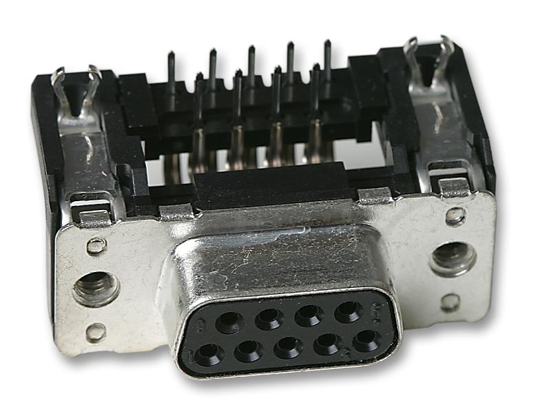 HARTING 09 66 152 7611 Socket, D, Pcb, R/a, 9Way