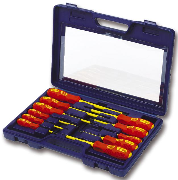 Draper Tools 960/11 Screwdriver Set, Insulated, 11Pc