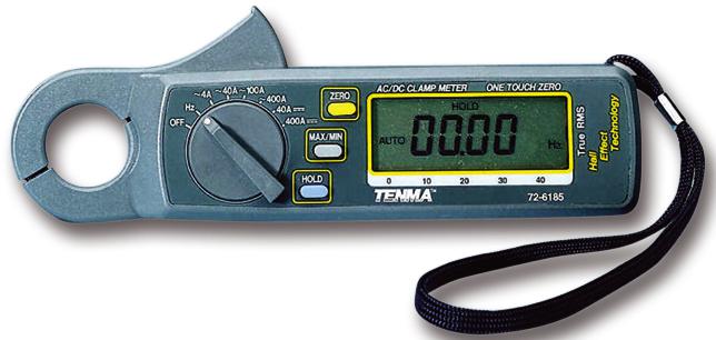 Tenma 72-6185 Multimeter, Digital, Clamp, True Rms